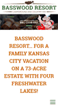 Mobile Screenshot of basswoodresort.com